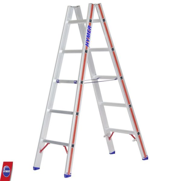 Hymer 6023 dubbele ladder, tweezijdig beklimbaar