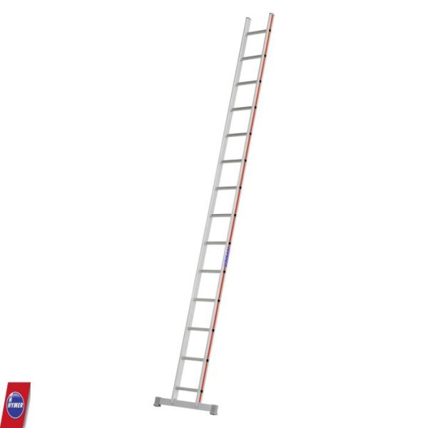 Hymer 4011 ladder met 14 treden – brede stabilisatiebalk