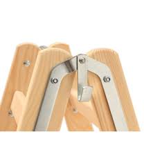 Hymer dubbele houten ladder 71410 - Afbeelding 12