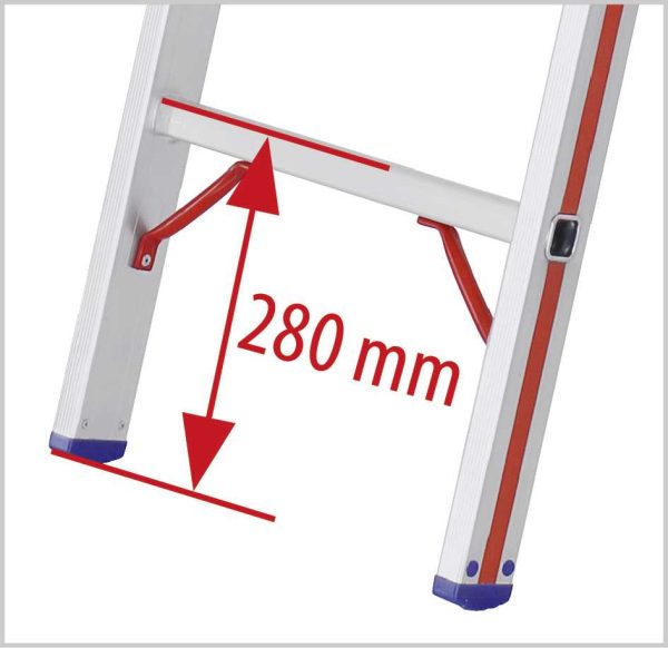 Hymer enkele ladder 6011 – 6 t/m 22 treden - Afbeelding 3