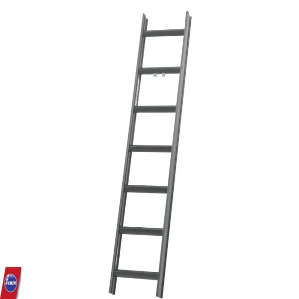 Hymer 4092 dakladder 7 sporten RAL 7016 antraciet gecoat aluminium