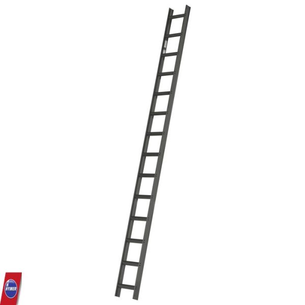 Hymer 4092 dakladder 14 sporten extra lang aluminium RAL 7016