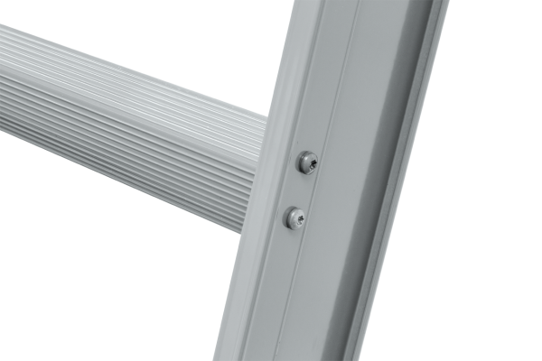 Hymer 4095 dakladder verbindingsdetail aluminium blank onbehandeld antislip