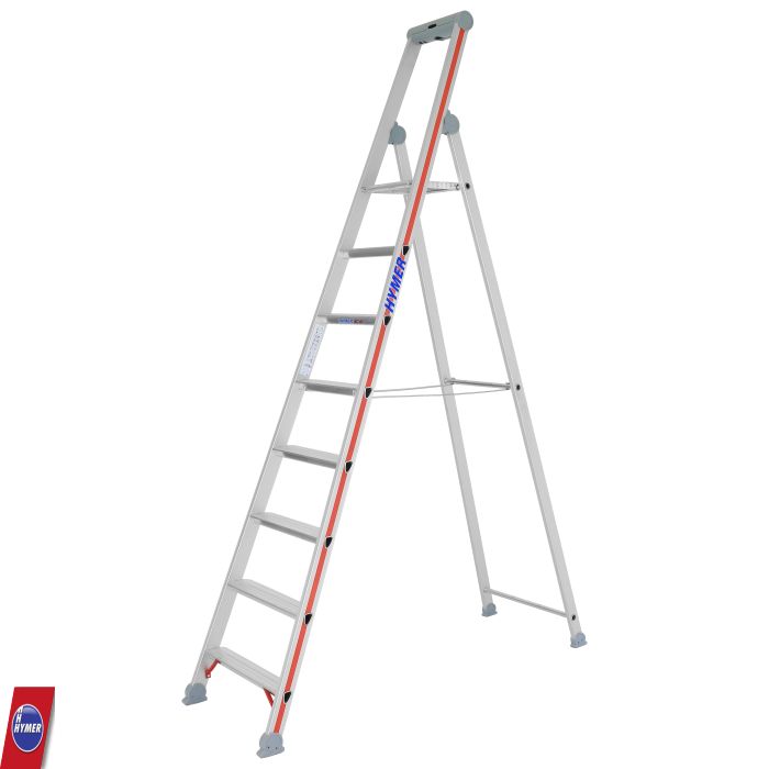 Hymer 4026 trap met 8 treden en extra hoog platform