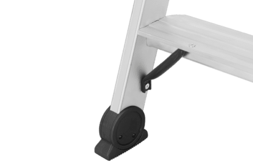 Rubberen antislipvoet van de Hymer 4026 trap