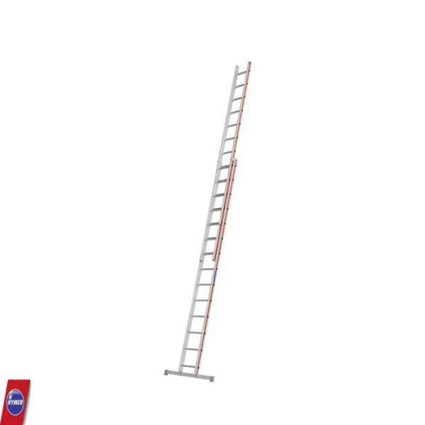Hymer 4046 ladder 2x14 sporten aluminium tweedelig