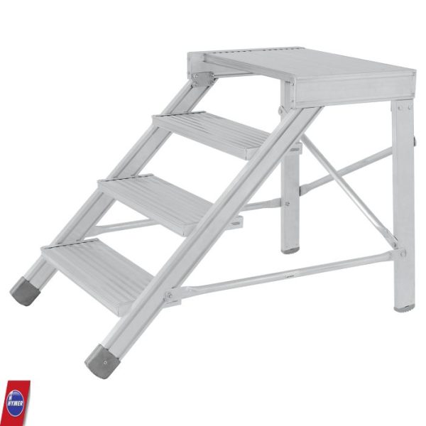 Aluminium tredebevestiging in het trapframe