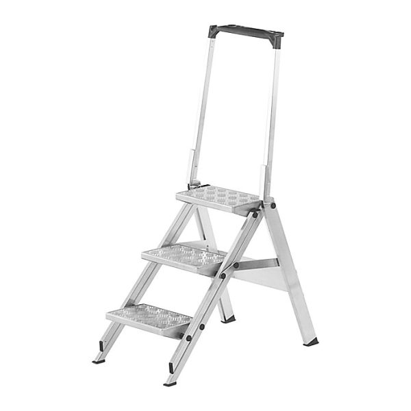 Hymer 6063 comforttrap steun 3 platforms veiligheidshandgreep premium comfort aluminum