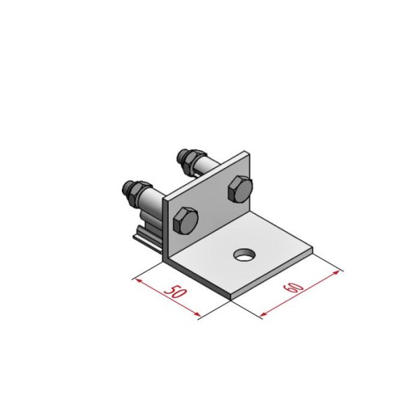 Hymer 0051566 Vloerbevestiging Vast – Aluminium