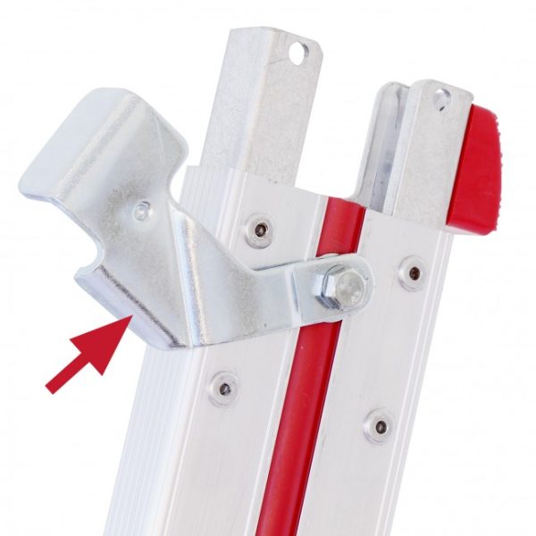 Hymer 0054638 Vervangingsset borghevels voor glazenwasserladders, voor basisdeel en middendeel