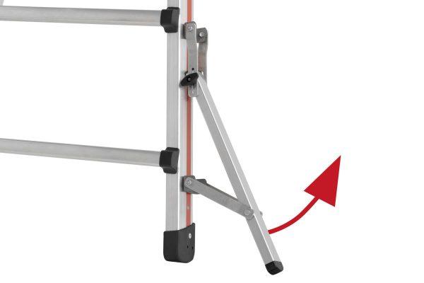 Hymer 0055189 Aanvulset uitzetpoten uitklapbaar voor telescoopladder