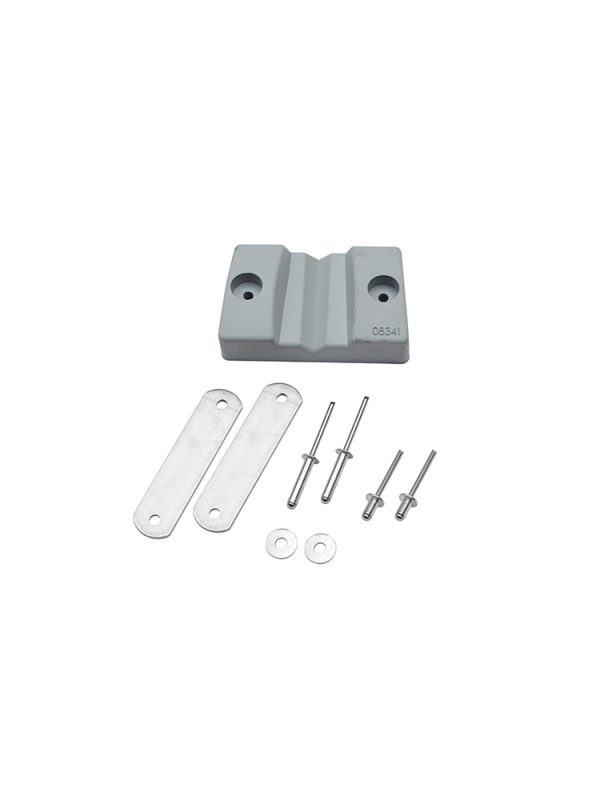 Hymer 0054636 Vervangingsset aanlegstop voor glazenwasserladders, voor topdeel