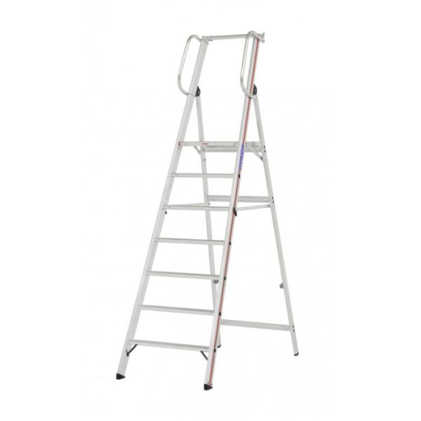 Hymer 8080 Platformtrap met Handrail – 4 t/m 12 treden - Afbeelding 3