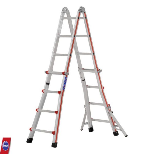Hymer 8142 Telescoopladder ‘TELESTEP’ – 4x4 t/m 4x6 sporten