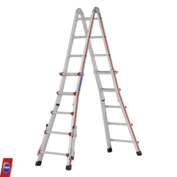 Hymer 8142 Telescoopladder ‘TELESTEP’ – 4x4 t/m 4x6 sporten - Afbeelding 3