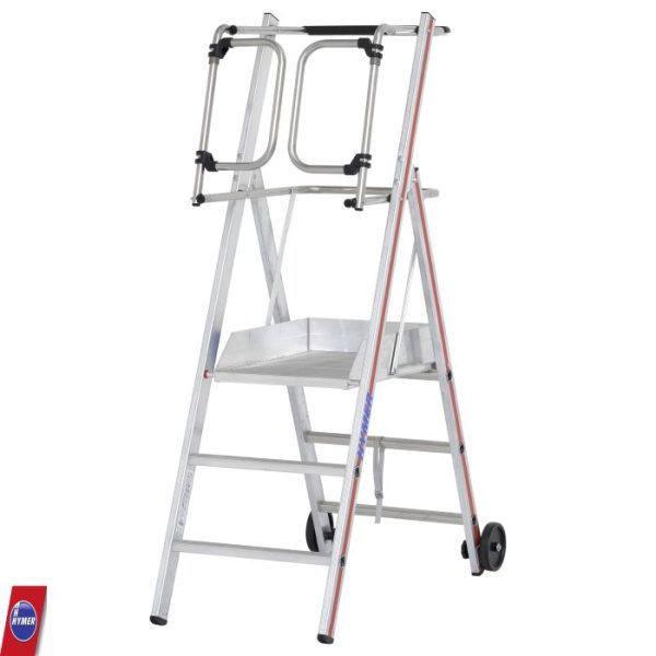 Hymer 8483 ProTect Platformladder – 3 t/m 8 treden - Afbeelding 2