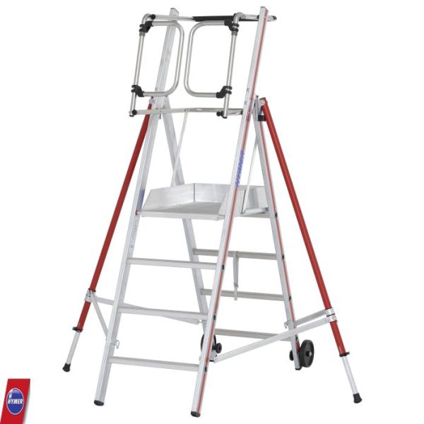 Hymer 8483 ProTect Platformladder – 3 t/m 8 treden