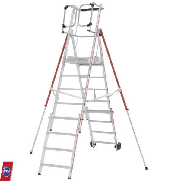 Hymer 8484 Platformladder ProTect+ – 3-5 / 5-8 / 6-10 sporten - Afbeelding 2