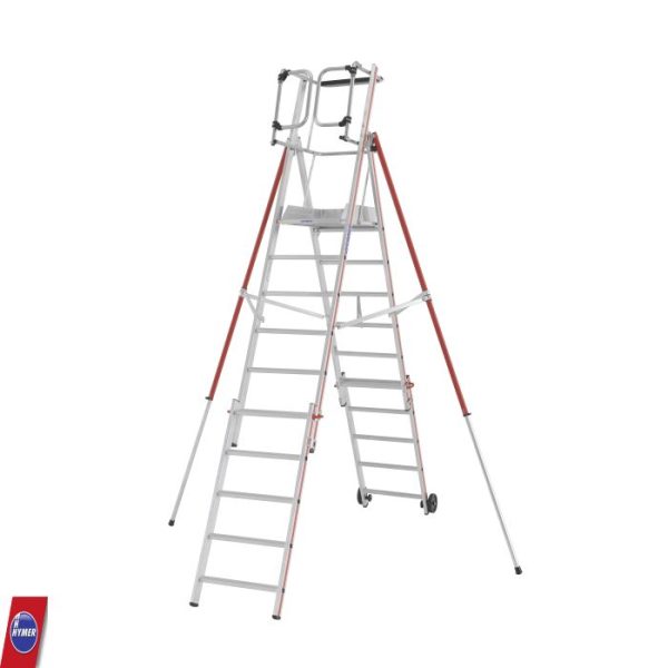 Hymer 8484 Platformladder ProTect+ – 3-5 / 5-8 / 6-10 sporten - Afbeelding 3