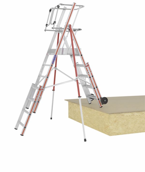 Hymer 8484 Platformladder ProTect+ – 3-5 / 5-8 / 6-10 sporten - Afbeelding 5