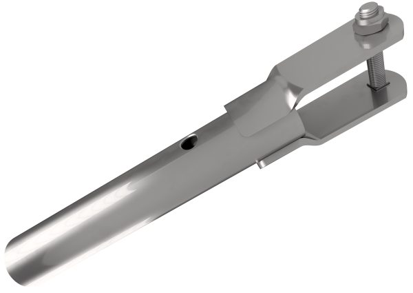 Klembeslag voor dwarsbalk – Aluminium