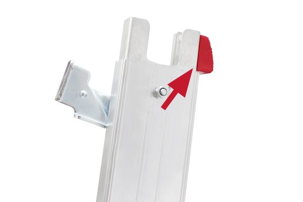 Hymer 0054637 Vervangingsset aanlegstops voor glazenwasserladders – basisdeel en middendeel - Afbeelding 2