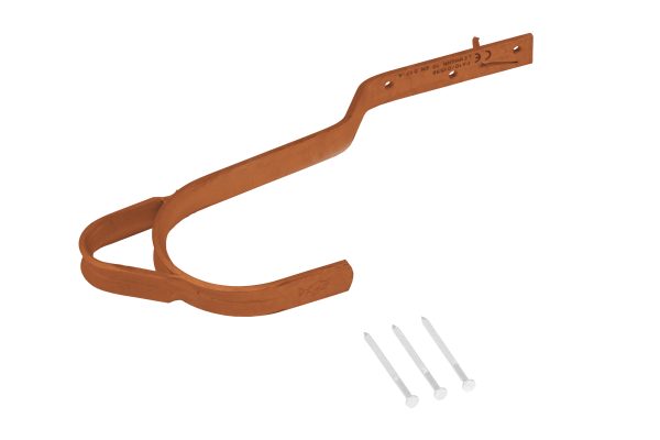 Hymer 4653–4655 Dakhaak Type A voor dakpannen en dakbedekkingen – gecoat (RAL 8004 / RAL 8014 / RAL 7016)