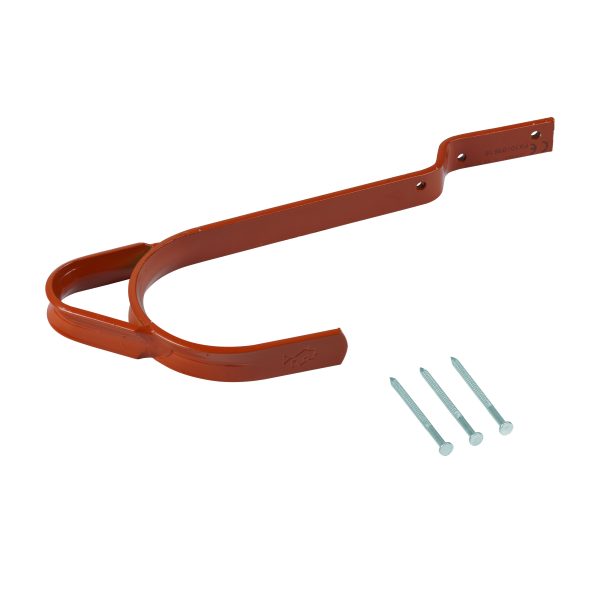 Hymer 0054657 Dakhaak Type A – Tegelrood Gecoat RAL 8004 voor Gewone Dakpannen