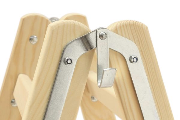 Hymer 008968 Vervangingsset Scharnieren voor Houten Ladders - Afbeelding 2