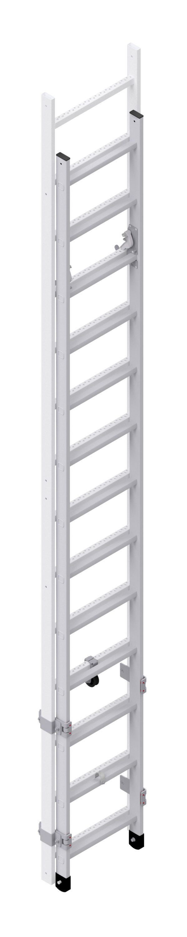 Hymer 20010308 Instapladder met Touwoptrek – Aluminium