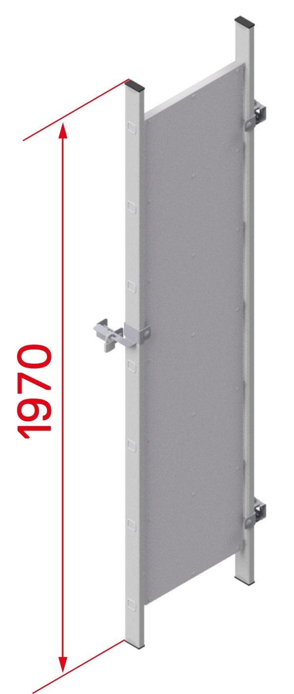 Hymer 20010309 Inklimbeveiliging Afsluitbaar – Aluminium