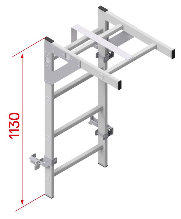 Hymer Toegangsblokkering – Aluminium – 1,13 m