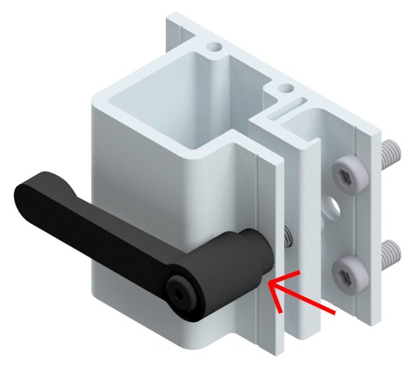 Hymer Klemhendel – 1 of 2 stuks