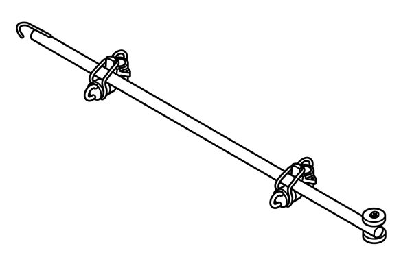 Hymer 607141 Verankeringspijp – 2,05 m - Afbeelding 5