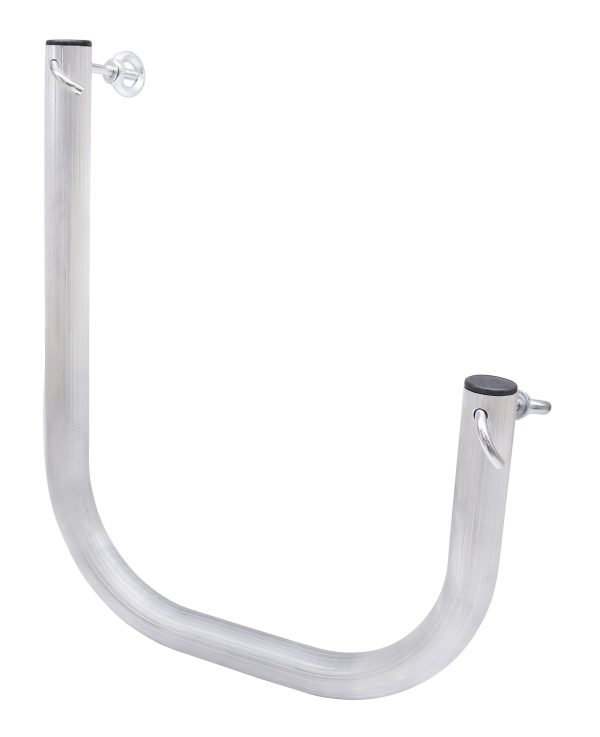 Hymer 637144 Opstapbeugel 0,60x0,47 m – Aluminium Toegangselement voor Rolsteigers