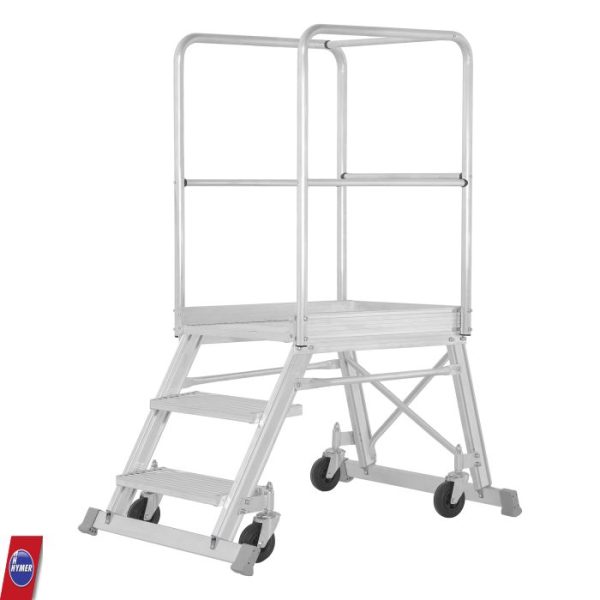 Hymer 6888 Magazijntrap verrijdbaar – Eenzijdig beklimbaar (3–8 treden)
