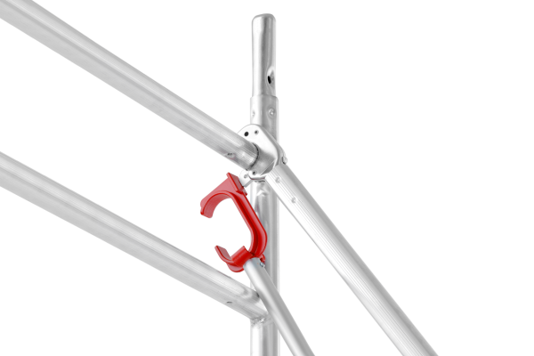 Hymer 837103 Rolsteiger – Professionele aluminium steiger (Reikhoogte 3,40 m) - Afbeelding 3
