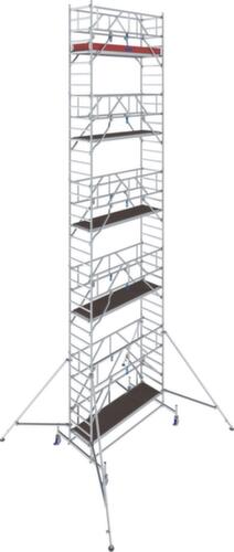 Hymer 8371 Rolsteiger met uitzetpoten – Professionele aluminium steiger (4,40–13,40 m werkhoogte) - Afbeelding 4