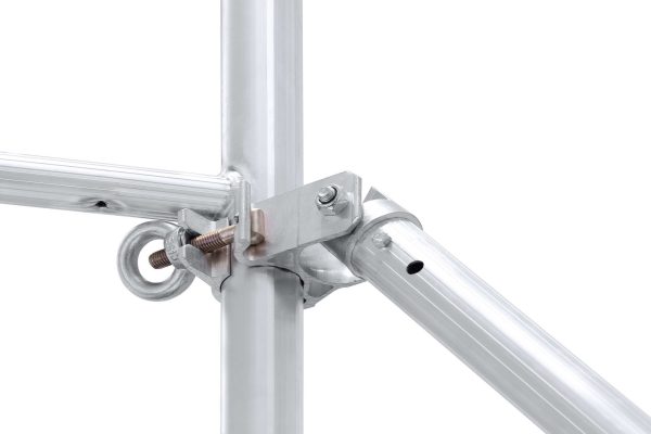 Hymer 8771 Rolsteiger met uitzetpoten – Professionele aluminium steiger (4,40–13,40 m werkhoogte) - Afbeelding 3