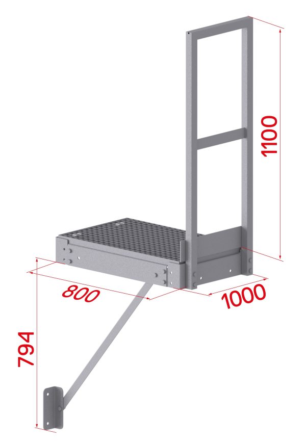 Hymer Verlengbordes – gegalvaniseerd staal - Afbeelding 2