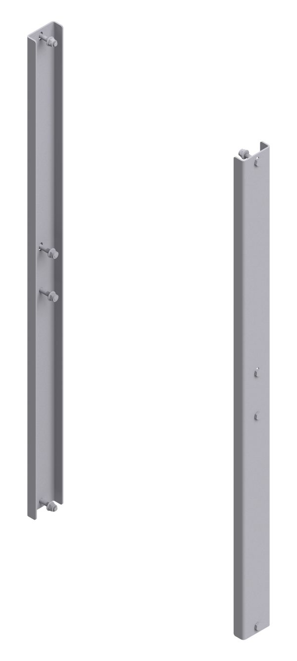 Hymer 20010103 Ladderverbinderset voor afstanden groter dan 2 meter (gegalvaniseerd staal)